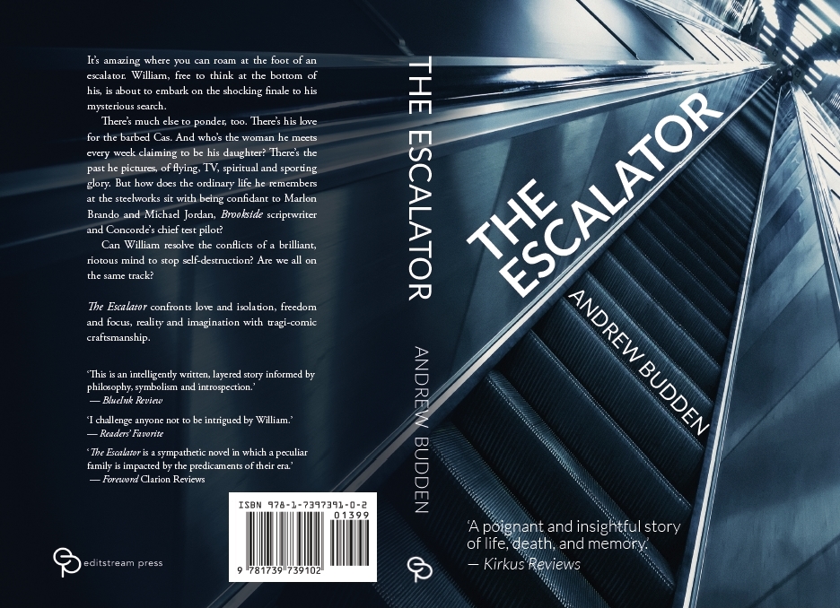 Paperback cover for The Escalator